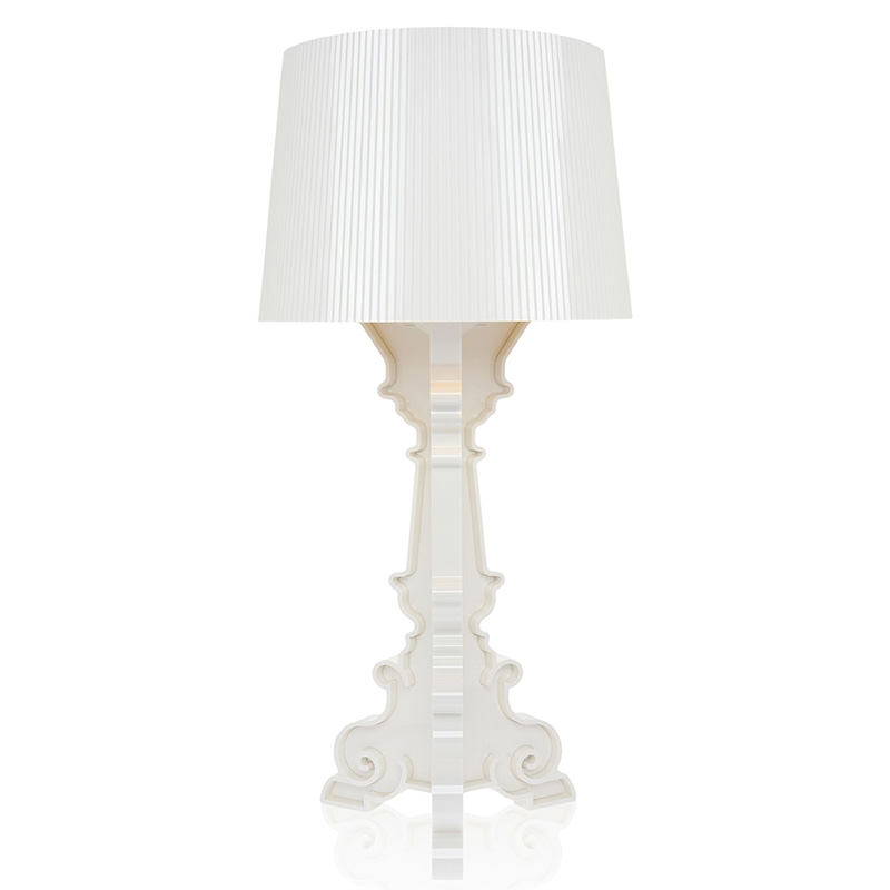Kartell TWO KARTELL BOURGIE BLACK TALL LAMPS 