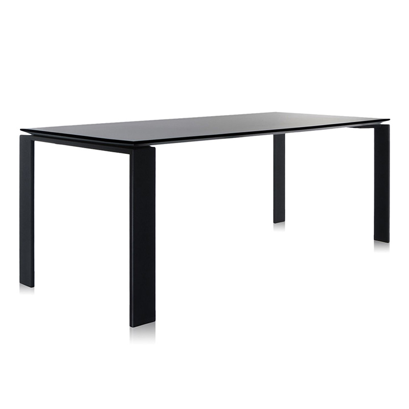 フォー190（天板ブラック/脚ブラック） テーブル