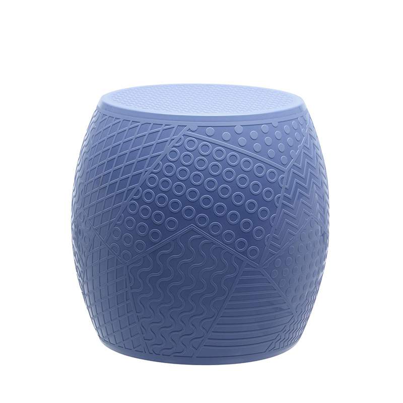 Kartell STONE 青色 プラスチック製 多面体スツール スツール