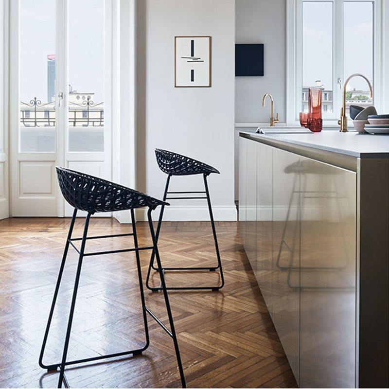 Kartell カルテル ハイスツール SPOON 昇降 椅子 ※i4※ Kartell SPOON / カルテル スプーン - インテリア・家具通販