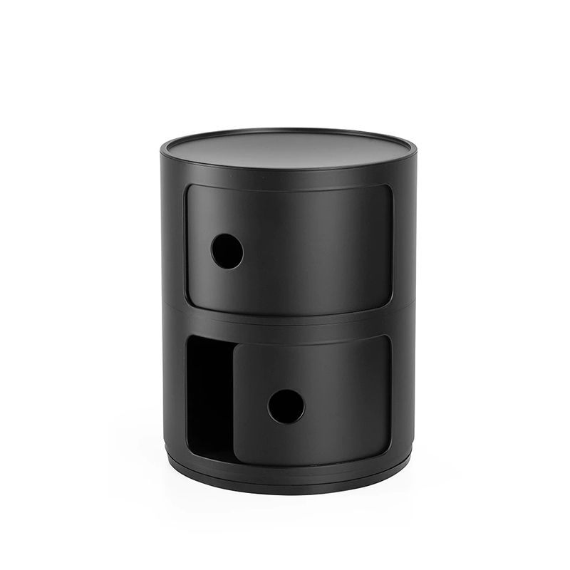 純正Kartell 社製カルテル　コンポニビリ2段　ブラック！ コンポニビリ2 マット｜Kartell｜カルテルオフィシャルサイト