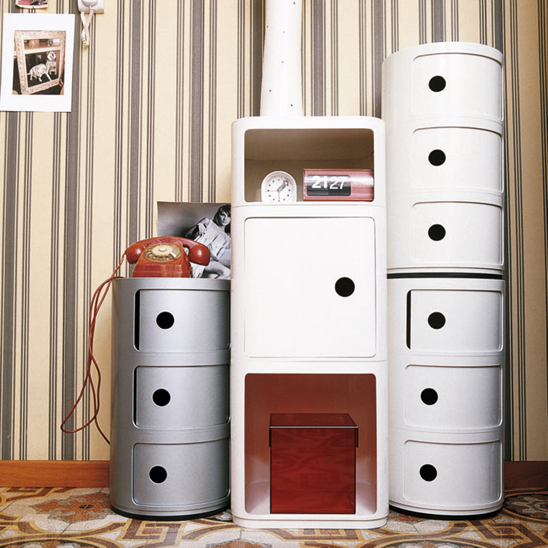 【美品】kartell カルテル　正規品コンポニビリ　3段ホワイト jpg67c1353cba50d.jpg