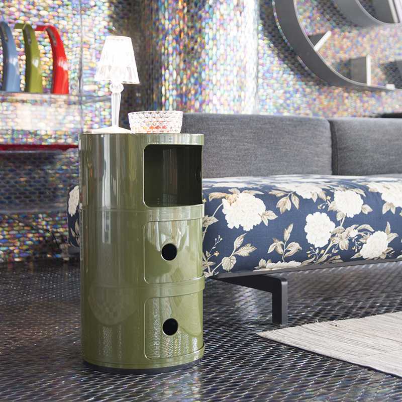 コンポニビリ 黒 3段 Kartell カルテル コンポニビリ 黒 3段 コンポニビリ3｜Kartell