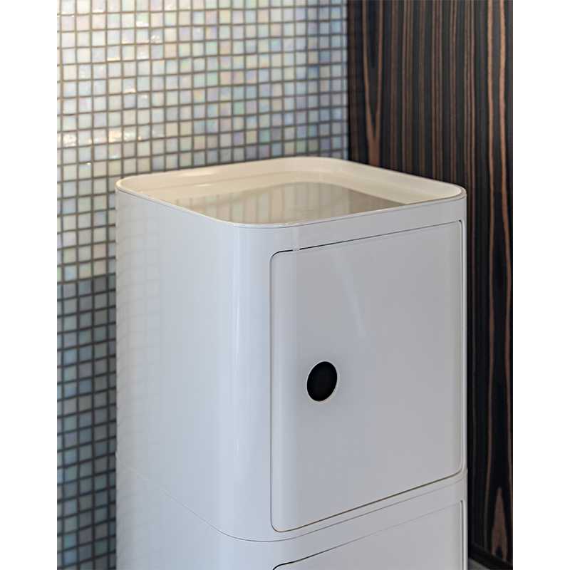 【タバサ】Kartell　カルテル　スクエアエレメント カルテル / Kartell コンポ二ビリ Square Element 3段