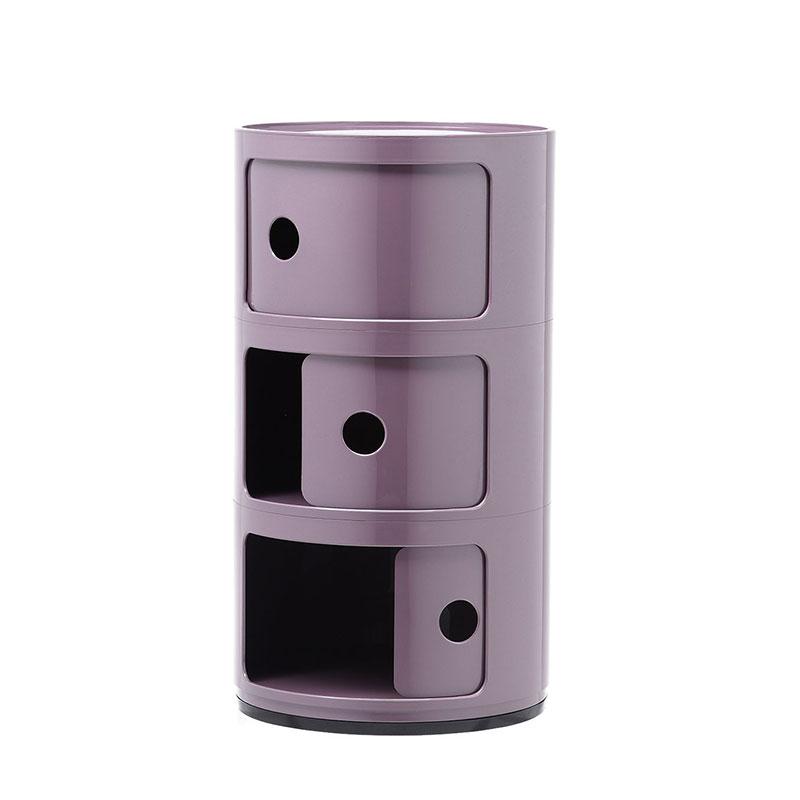 コンポニビリ 黒 3段 コンポニビリ3 マット｜Kartell｜カルテルオフィシャルサイト
