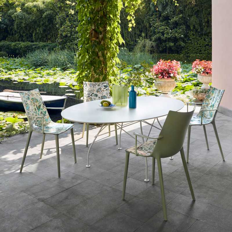 Dr Glob Kartell フィリップスタークデザインチェア◇グリーン Dr Glob Kartell フィリップスタークデザインチェア◇グリーン