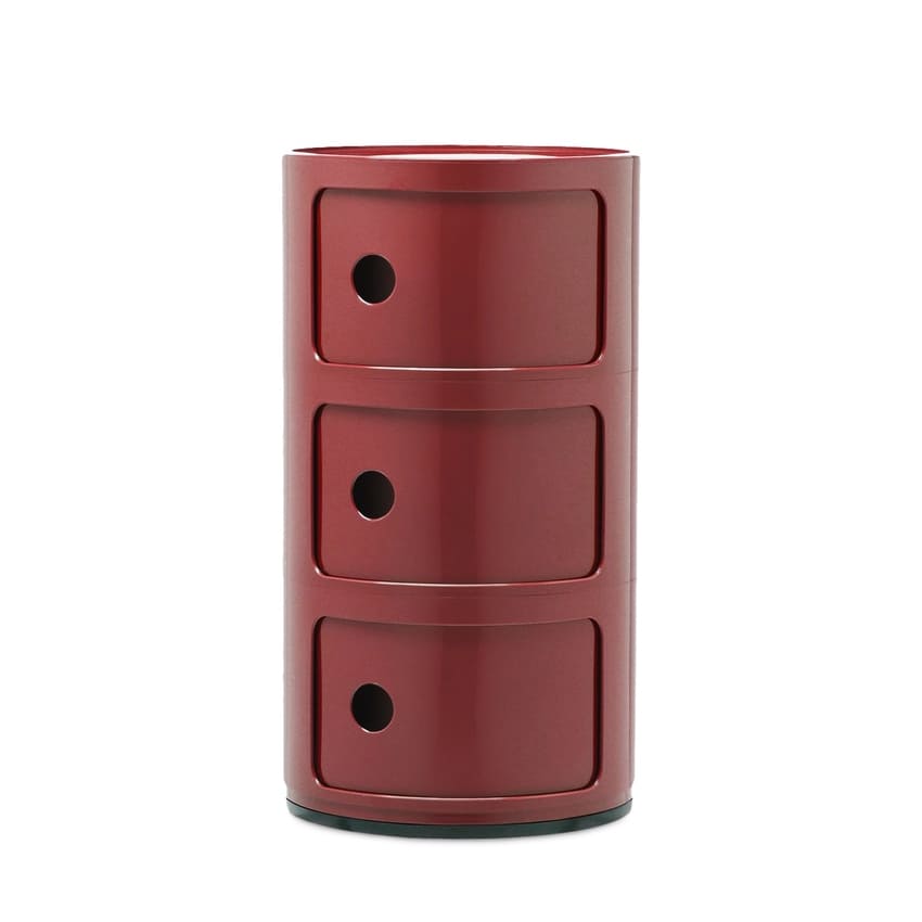 Kartell Componibili カルテル コンポニビリ レッド kartell - カルテル コンポニビリ レッド 赤 3段 Kartell