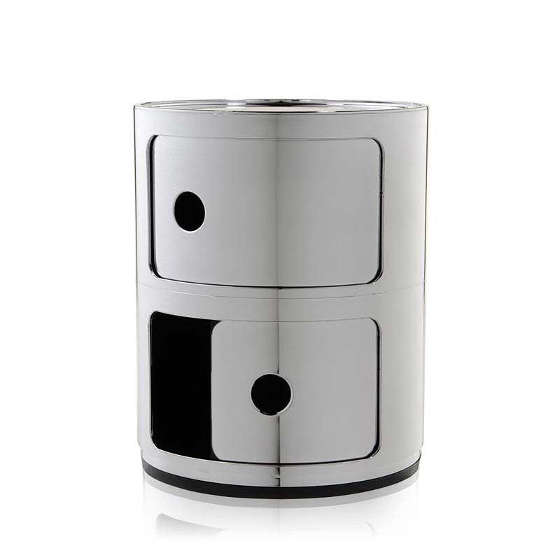 【オリジナル】カルテル コンポニビリ２段 Componibili/コンポニビリ ストレージ 2段・高さ40cm ［Kartell