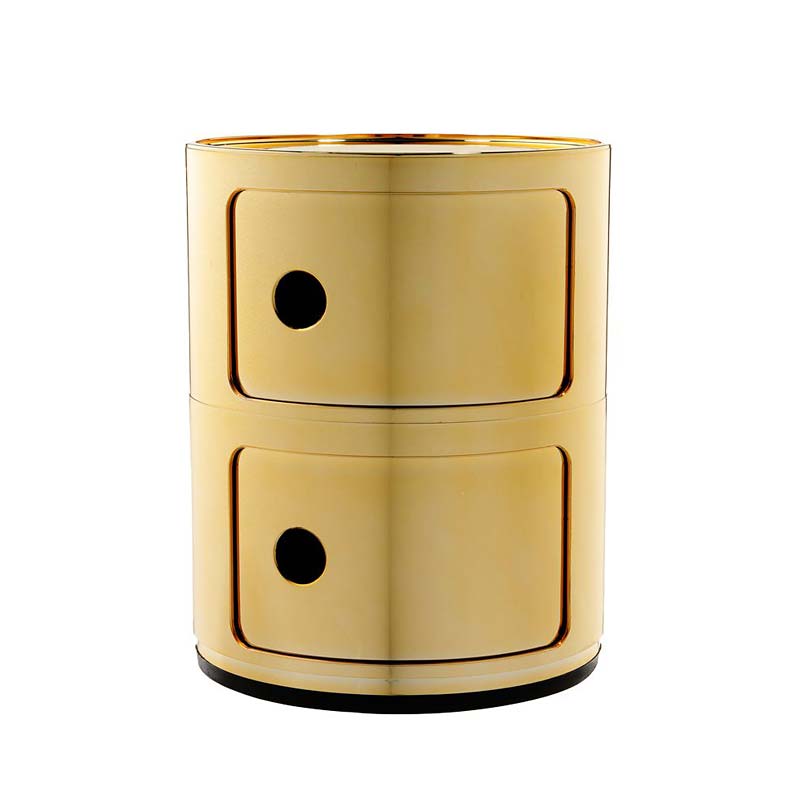 Kartell カルテル コンポニビリ COMPONIBILI Kartell カルテル コンポニビリ3 Componibili3 シルバー 4967