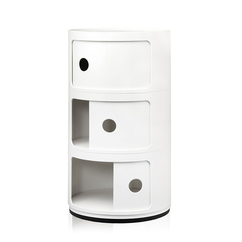 Kartell コンポニビリ（COMPONIBILI）【３段シルバー】 カルテル Kartell COMPONIBILI / カルテル コンポニビリ3 - インテリア