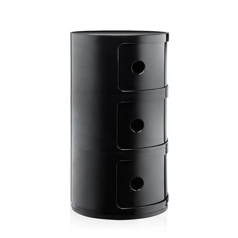 Kartell コンポニビリ（COMPONIBILI）【３段ブラウン】 カルテル Kartell カルテル 収納家具 コンポニビリ3 COMPONIBILI | +CASA