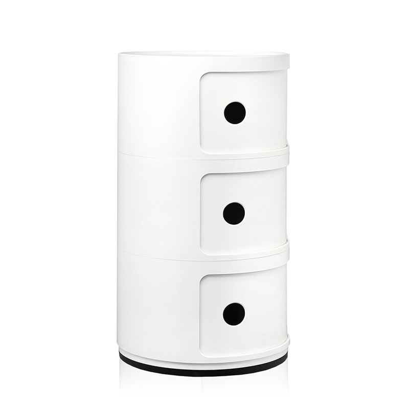 Kartell コンポニビリ 正規品 ホワイトミッドセンチュリー コンポニビリ3｜Kartell｜カルテルオフィシャルサイト