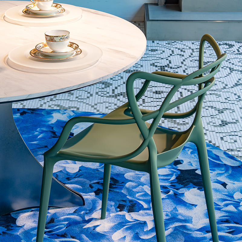 ポポチのKartell Masters チェア グリーン 2脚セット ポポチのKartell Masters チェア グリーン 2脚セット カルテル