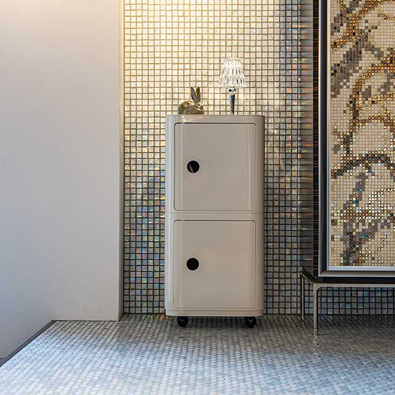 ラウンド（スクエア）エレメント用キャスター4個セット｜Kartell