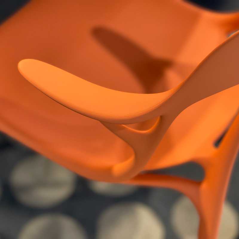 Kartell カルテル　A.I. チェア　オレンジ　2脚セット 送料無料 Kartell カルテル A.I. チェア オレンジ 2脚セット 送料無料 楽天市場