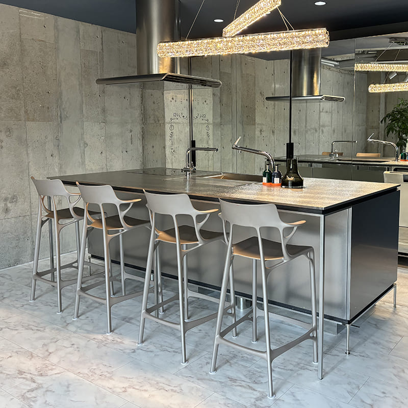 ♪イタリア製 スツール イス 椅子 送料無料 ♪ イタリア製 スツール 金華山張り 赤 椅子 イス おしゃれ : 輸入家具