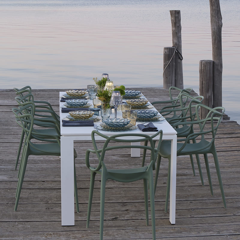 ポポチのKartell Masters チェア グリーン 2脚セット ポポチのKartell Masters チェア グリーン 2脚セット ポポチのKartell