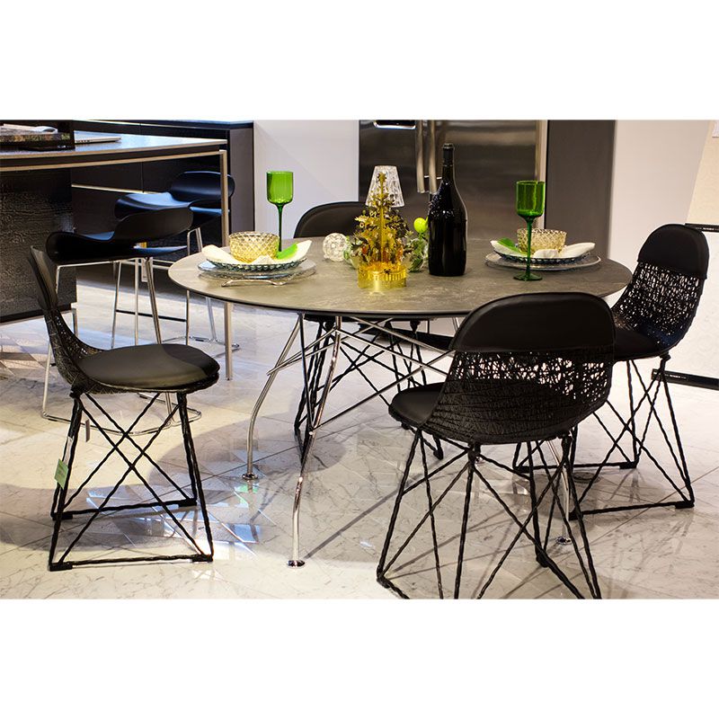 グロッシーラウンド128(トップ シンフォニー/フレーム クローム