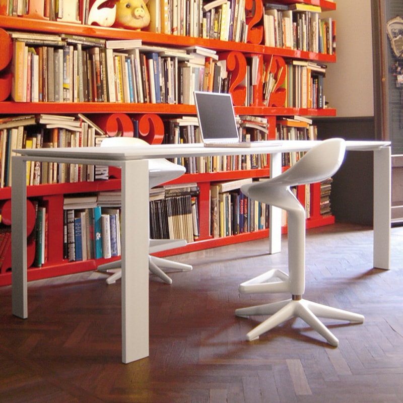 フォー190（天板ホワイト/脚ホワイト）｜Kartell｜カルテル