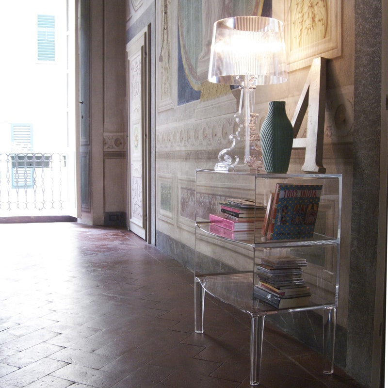 ②Kartell カルテル スモールゴーストバスター クリスタル コンソール ゴーストバスター｜Kartell｜カルテルオフィシャルサイト｜イタリア製