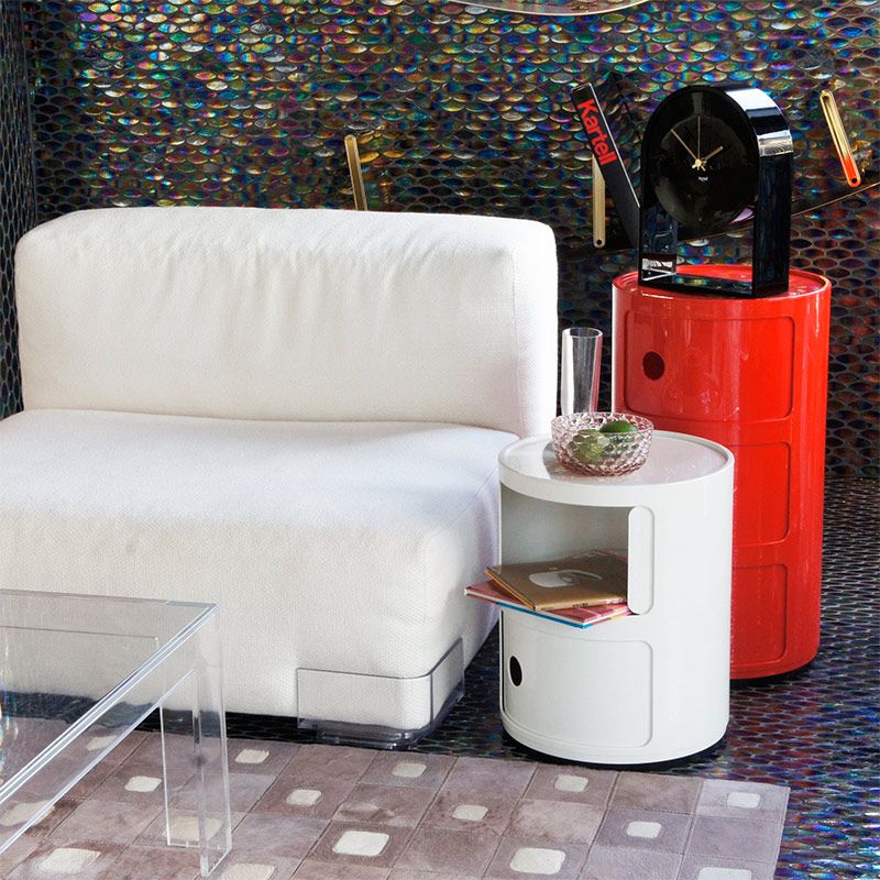 【中古品】カルテル/kartell コンポニビリ2ホワイト コンポニビリ2｜Kartell｜カルテルオフィシャルサイト｜イタリア製