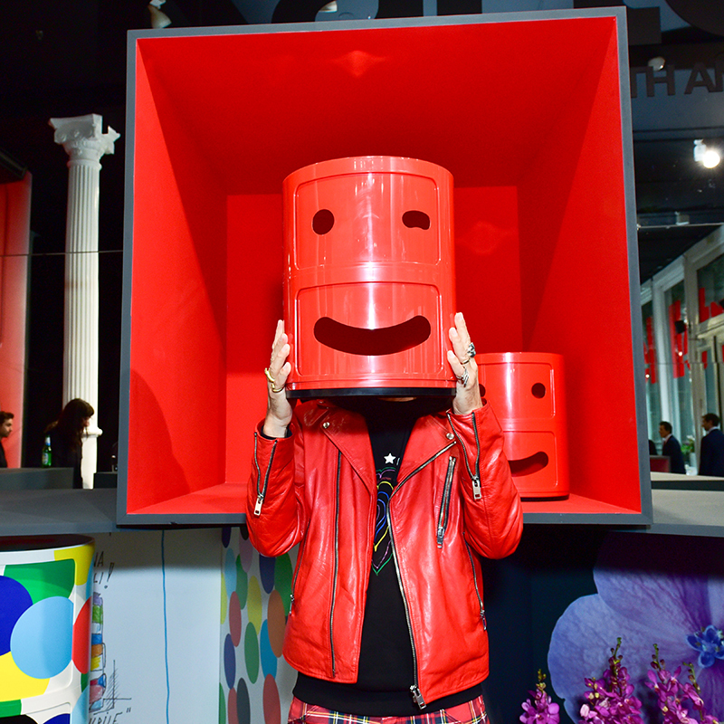 Kartell Componibili カルテル コンポニビリ レッド コンポニビリスマイル｜Kartell｜カルテルオフィシャルサイト