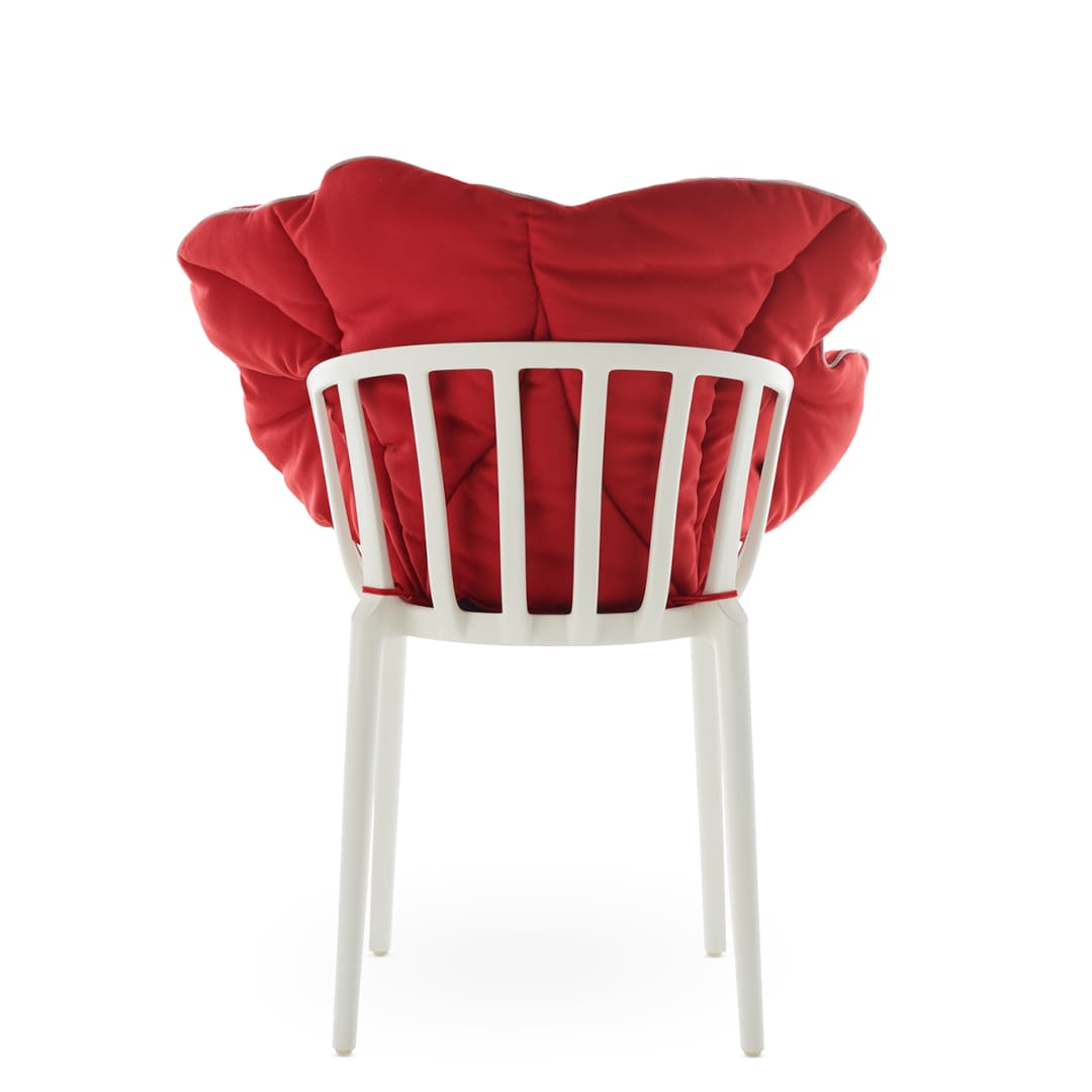 【セット品】アリスズフラワーズクッションレッドxヴェニスホワイト 新商品