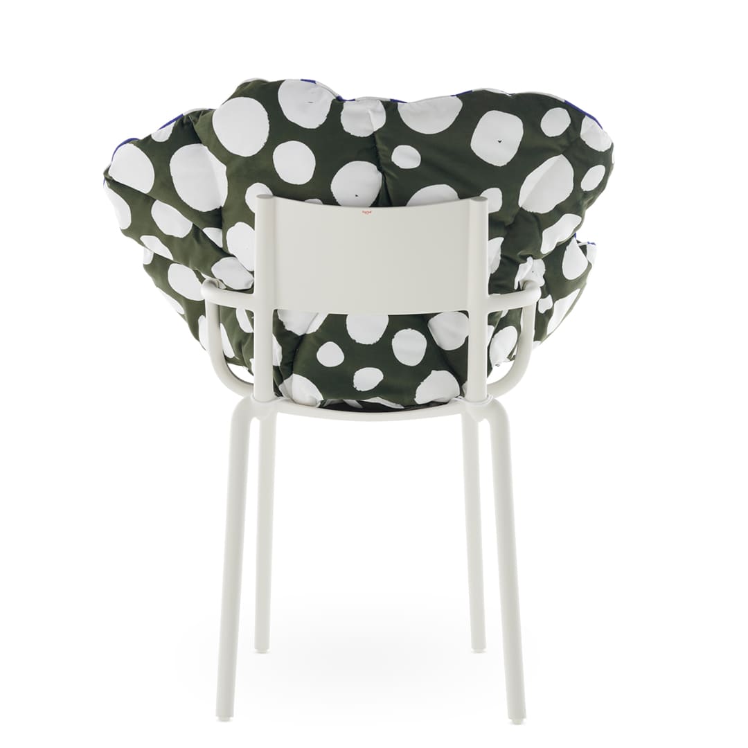 【セット品】アリスズフラワーズクッショングリーンポルカドットxジェネリックAホワイト 新商品