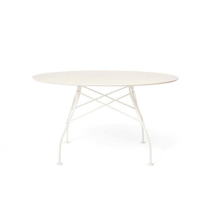 グロッシーアウトドアラウンド（トップ ホワイト/フレーム ホワイト）