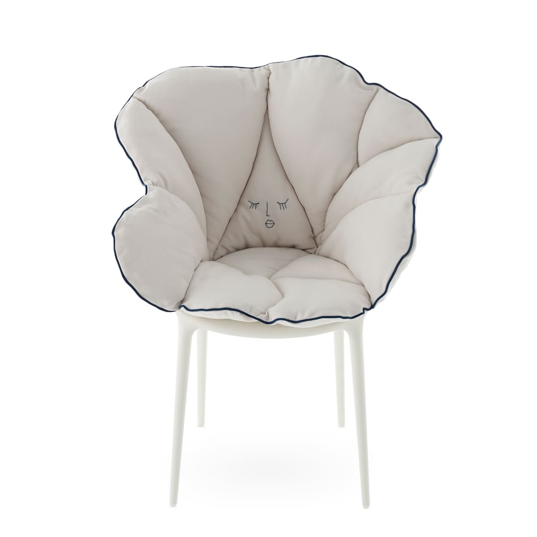 【セット品】アリスズフラワーズクッションホワイトxマスターズホワイト