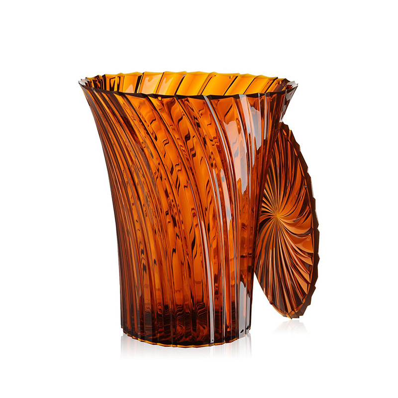 ★Kartell カルテル　パニエ　ミッドセンチュリー　アクリル　ブラウン エイチエイチエイチ｜Kartell｜カルテルオフィシャルサイト