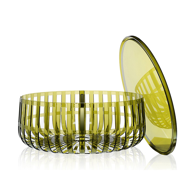 ★Kartell カルテル　パニエ　ミッドセンチュリー　アクリル　ブラウン パニエ｜Kartell｜カルテルオフィシャルサイト｜イタリア製 家具