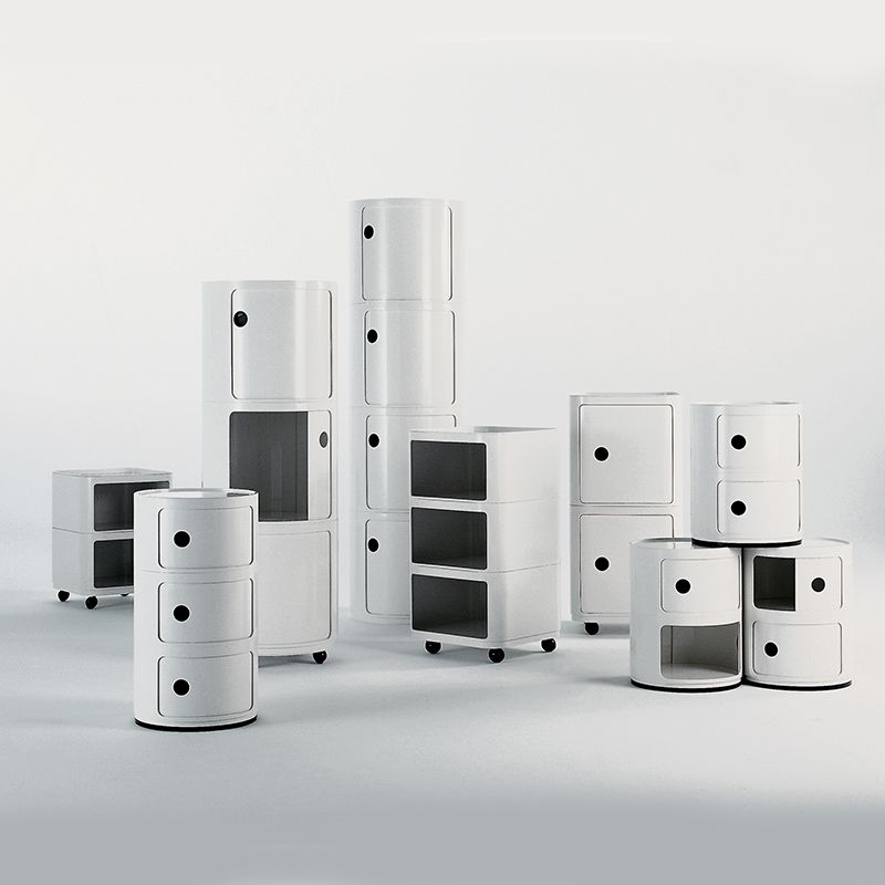 8794.カルテル コンポニビリ 3段 アイボリー コンポニビリ3｜Kartell｜カルテルオフィシャルサイト｜イタリア製