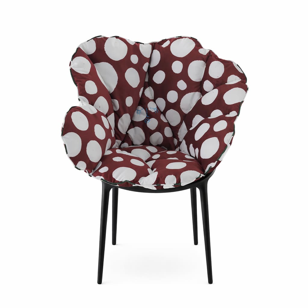 【セット品】アリスズフラワーズクッションレッドポルカドットxマスターズブラック 新商品