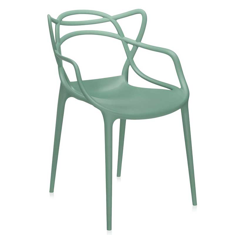 取付無料！カルテル マスターズチェア グリーン スタッキング可 ダイニングチェア マスターズ｜Kartell｜カルテルオフィシャルサイト｜イタリア製 家具