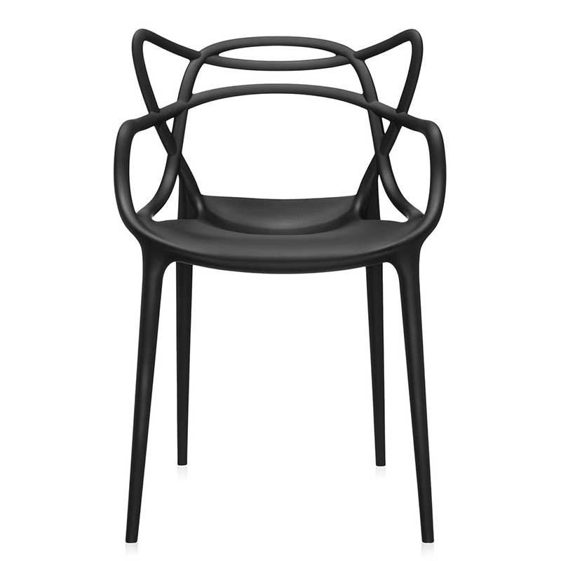 【ゆうゆ♪様々専用】Kartell マスターズチェア ブラック 4脚セット マスターズ｜Kartell｜カルテルオフィシャルサイト｜イタリア製 家具