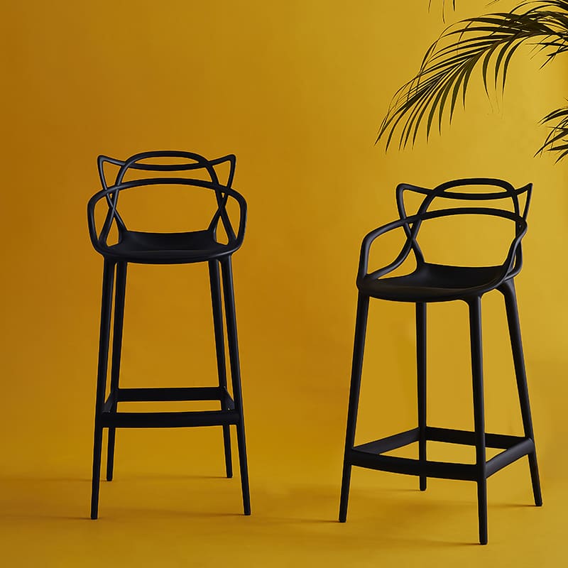 カルテル MASTERS STOOL/マスターズスツールハイ 75 ブラック Kartell 椅子 中古家具 店頭引取歓迎 R4251) マスターズスツールハイ 75｜Kartell｜カルテルオフィシャルサイト