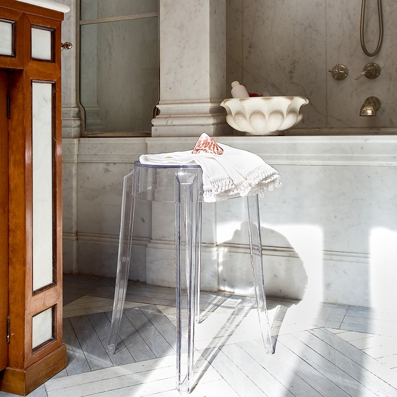 【正規品】Kartell カルテル チャールズゴースト スツール イス スモーク チャールズゴーストロー｜Kartell｜カルテルオフィシャルサイト