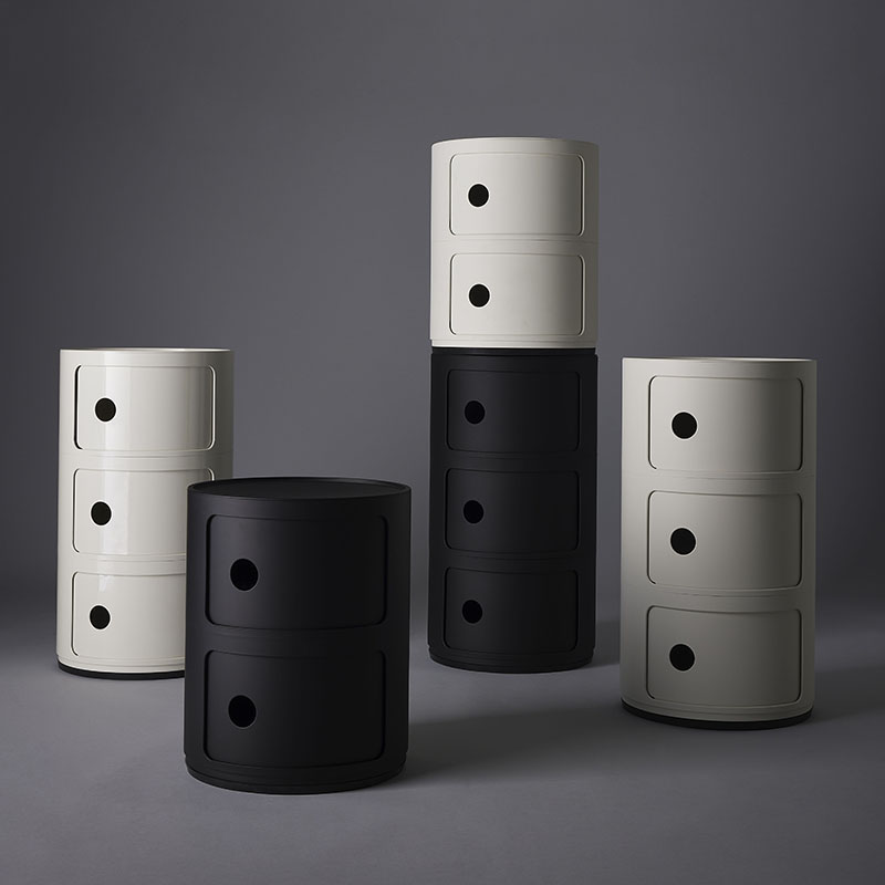 【正規品】Kartell カルテル コンポニビリ2段　キャビネット Amazon.co.jp: Kartell(カルテル) キャビネット 『コンポニビリ