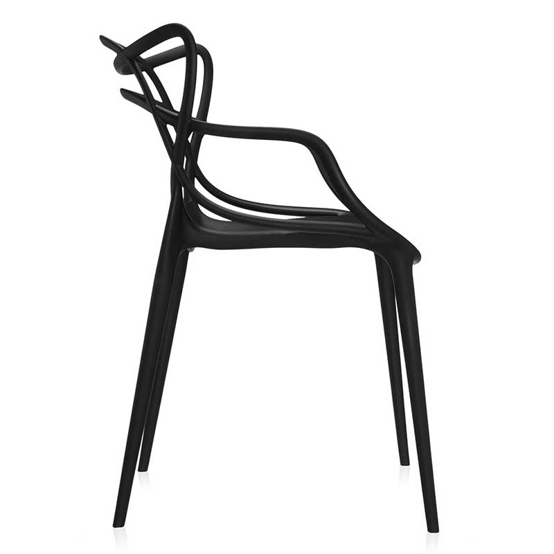 Kartellマスターズチェア ブラック カルテル 黒 発送5/13 マスターズ｜Kartell｜カルテルオフィシャルサイト｜イタリア製 家具