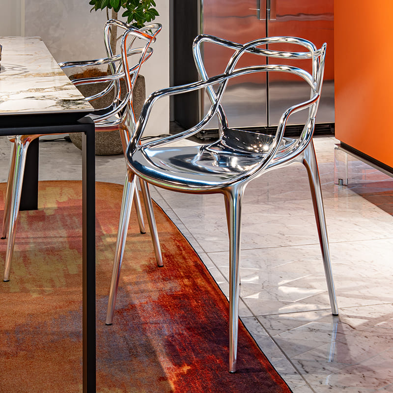Kartell マスターズチェア クロム マスターズ｜Kartell｜カルテルオフィシャルサイト｜イタリア製 家具