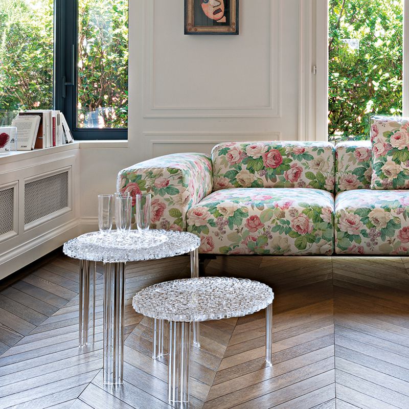 Kartell T-Table ハイ クリスタル ティーテーブルハイ｜Kartell｜カルテルオフィシャルサイト