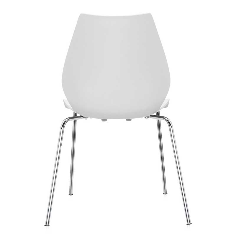 美品！Kartell MAUI「カルテル マウイ」ダイニングチェア 白2脚セット マウイ｜Kartell｜カルテルオフィシャルサイト｜イタリア製 家具