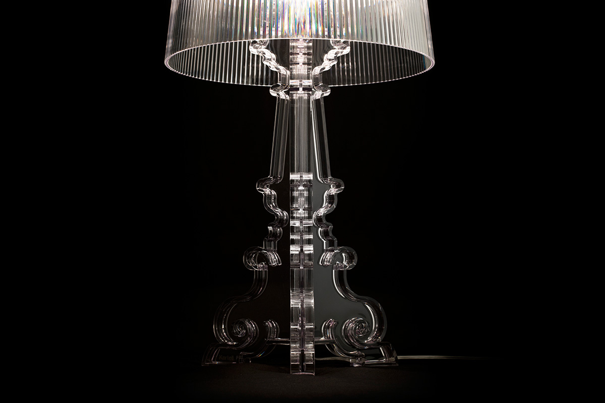 Kartell(カルテル) ランプ BOURGIE(ブルジーマット) φ37cm/H68・73・78(cm) ホワイト SFHL-KJ907 